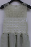SWAYING/KNIT Crochet stitching rotating skirt SW212LS20 Green PS32